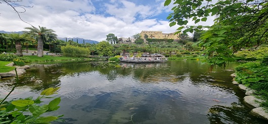 Die Gärten von Schloss Trauttmansdorff in Meran-Italien 2025
